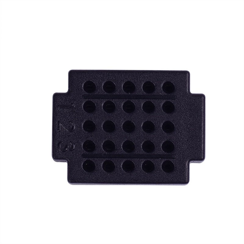 Cylewet 25 Tie Points Mini Solderless Bread Board PCB Circuit Board for Arduino 2 x 1.5cm (Pack of 7) CYT1029 - Image 4